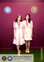 With ribbon