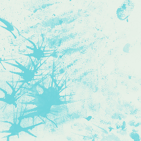 abstract hand drawn watercolor blue background, paints stain on