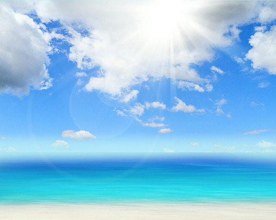 ocean and perfect sky