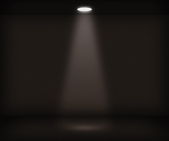 Single Spotlight Room Background