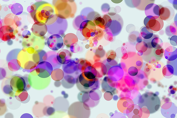Colorful Bokeh Circles